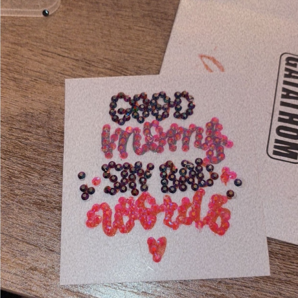 Good moms say bad words sticker